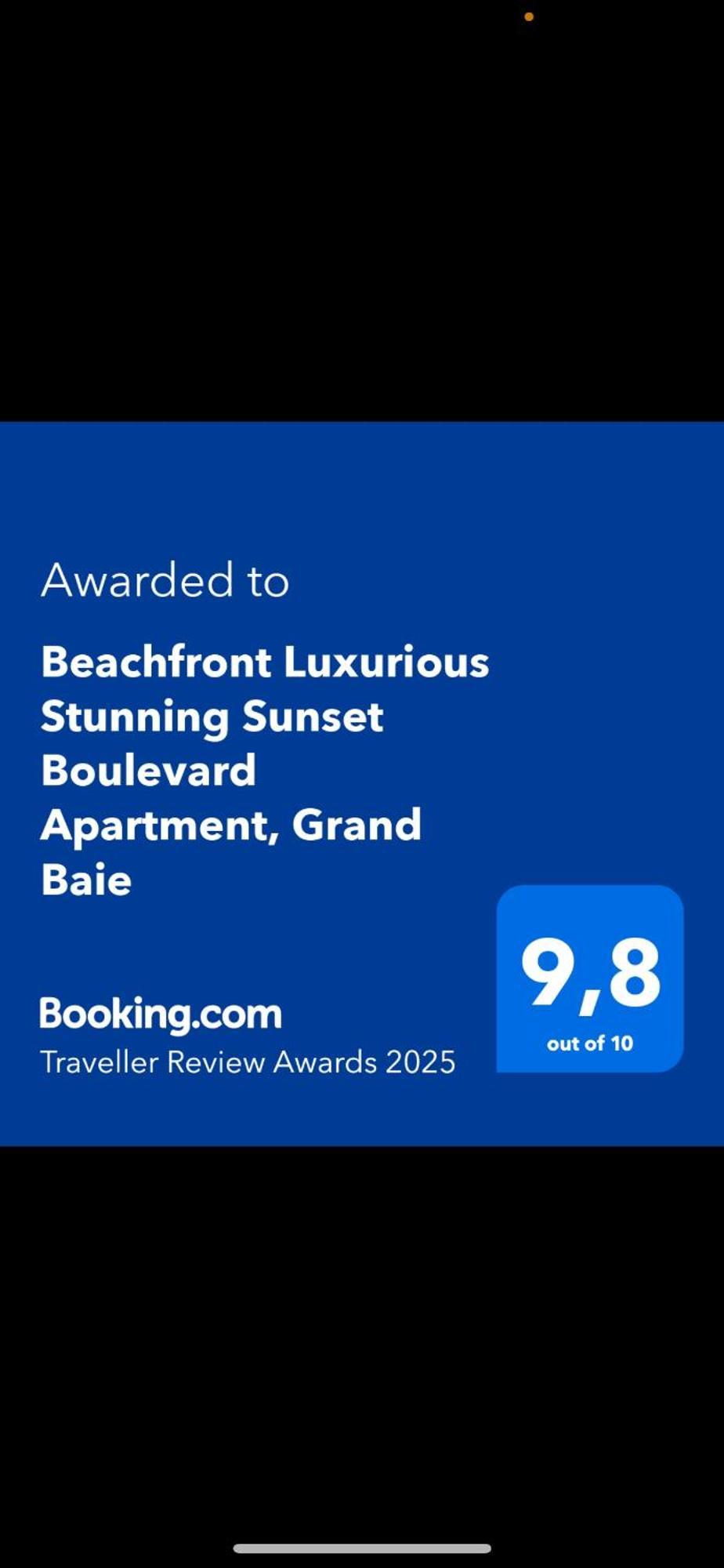 Beachfront Luxurious Stunning Sunset Boulevard Apartment, グランベ エクステリア 写真